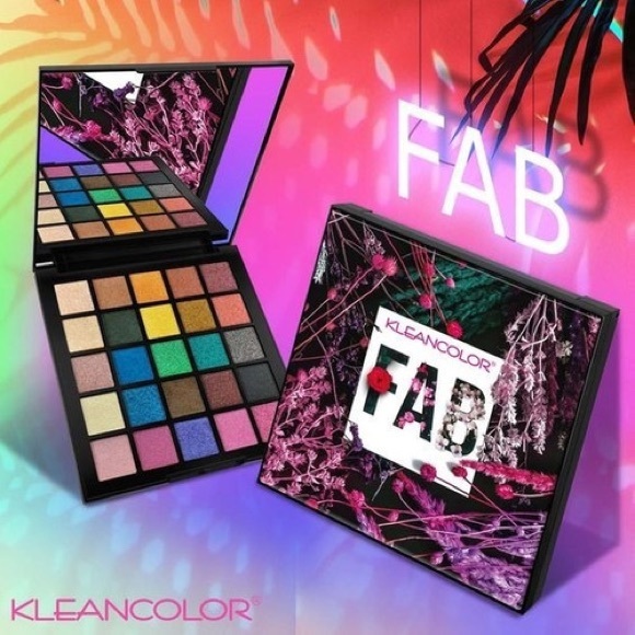 FAB Kleancolor eyeshadow palette. - Picture 2 of 6